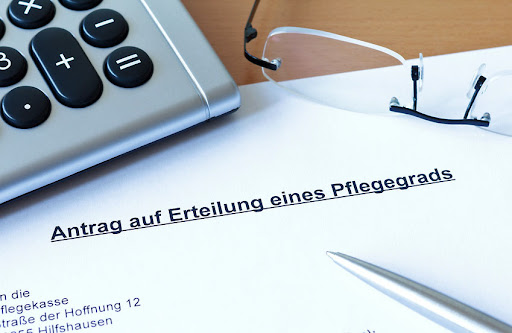 Bild Antrag auf Erteilung eines Pflegegrads